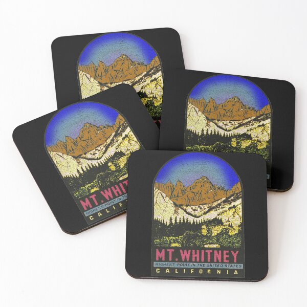 Item preview, Mt. Whitney California vintage decal designed and sold by Centuryvault.
