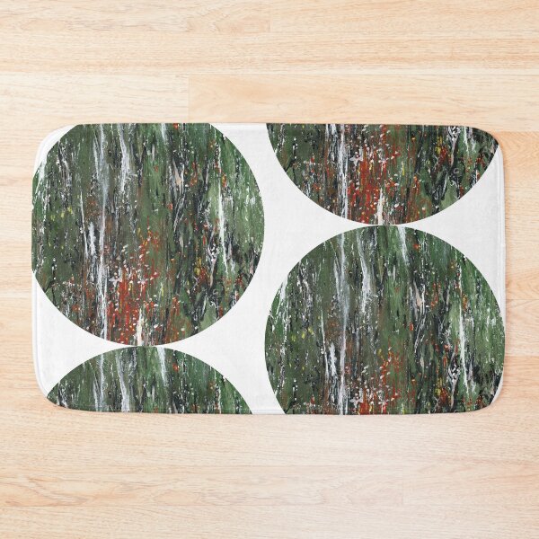 Item preview, Moss and Lichen on a Fencepost (circle II/III)  designed and sold by FJBourne.