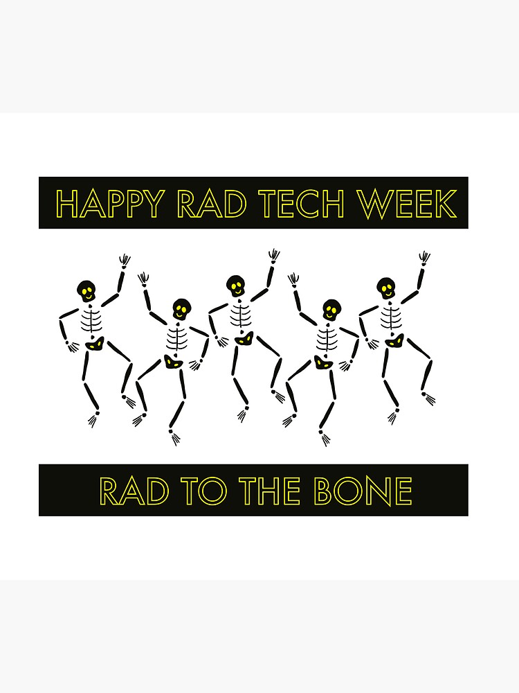 "Happy Rad Tech Week" Sticker for Sale by GizzymoCreative Redbubble