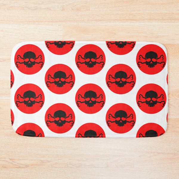 Item preview, DEADLY SKULL WARNING SIGN - HAZARDOUS TOXIC LABEL designed and sold by MrCreativeArts.