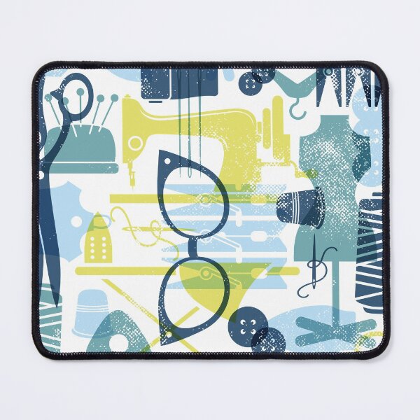 Item preview, Vintage Style Sewing Room Art - Retro designed and sold by moosemtndesign.