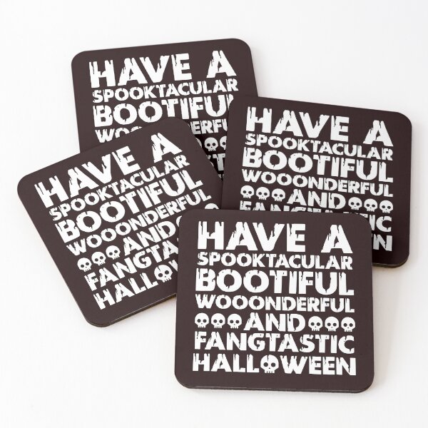 Item preview, Have a Spooktacular Bootiful Woonderful Fangtastic Halloween! designed and sold by Capiral Bucketlist.