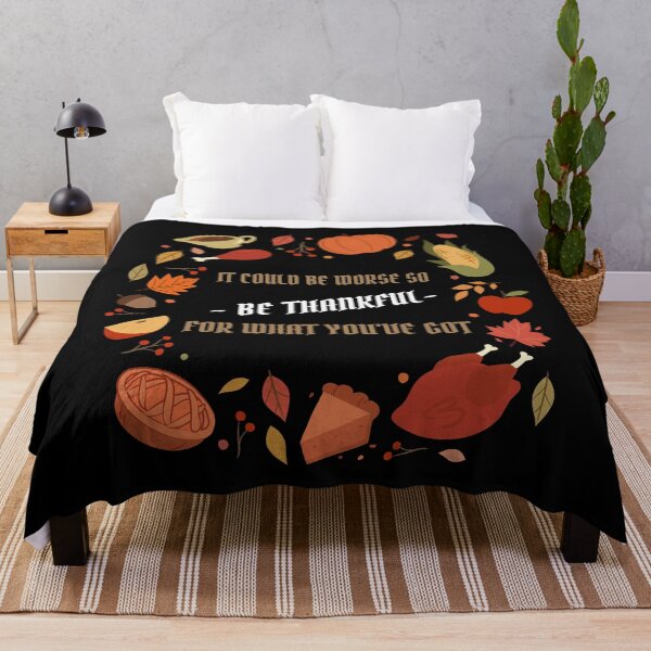 Item preview, It Could Be Worse So Be Thankful designed and sold by Crafty-Mornings.