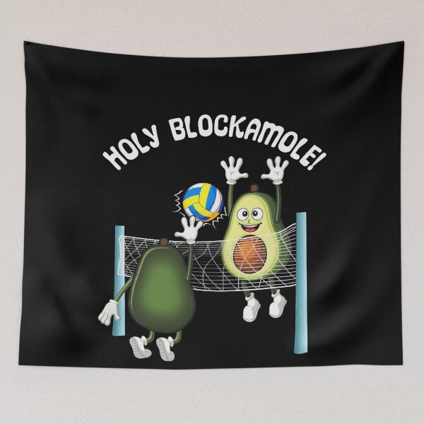 Item preview, Holy Blockamole! Guacamole Player Blocker Volleyball designed and sold by PandoraDeluxeLx.