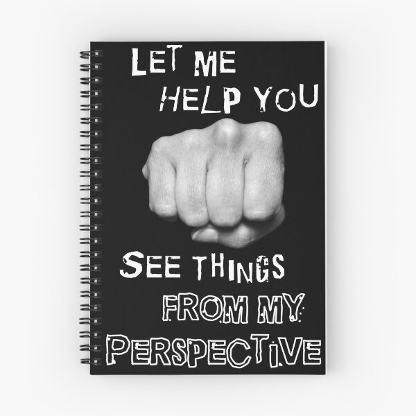 Item preview, Let Me Help You See My Perspective Funny Scary Text Typography Design designed and sold by InStockShop.