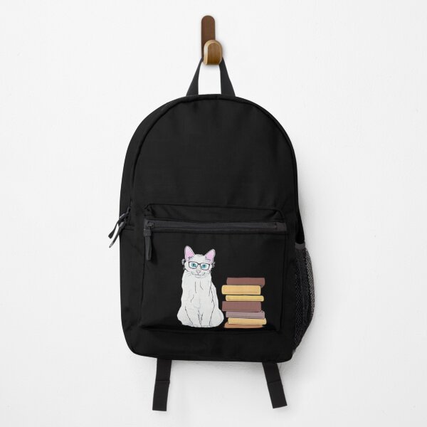Item preview, super cute cat reading designed and sold by GAP90.