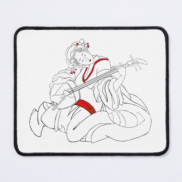 Item preview, Woman in Shamisen designed and sold by Gotoo.