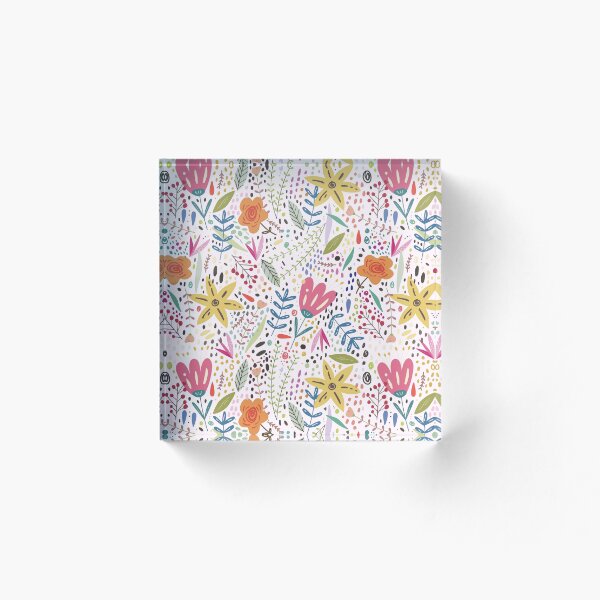Item preview, Diseño floral colorido designed and sold by JollydeVirtue.