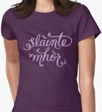 Slainte Mhor - Outlander Women's Fitted T-Shirt