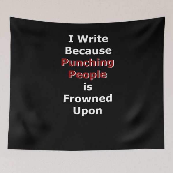 Item preview, Punching People Fans Love designed and sold by HaileyHerzog.
