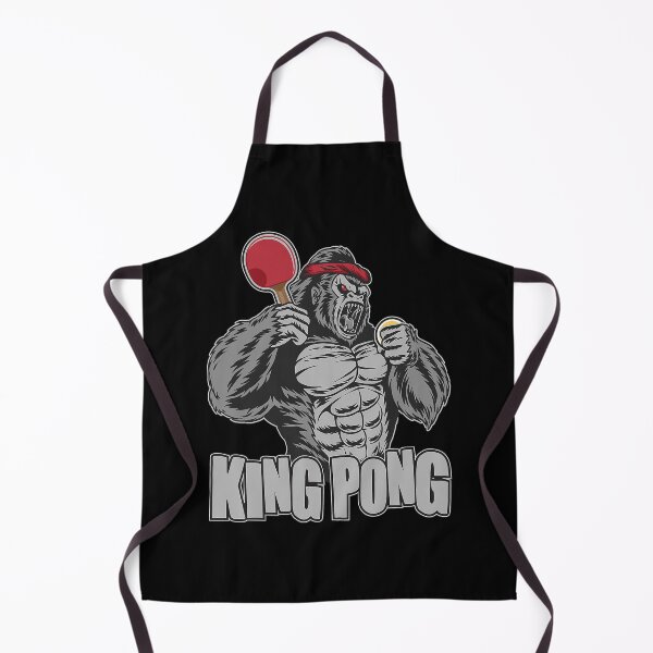 Item preview, King Pong - Funny Table Tennis Lover Ping Pong Player designed and sold by PrimitiveTriba.