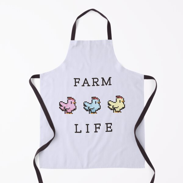 Item preview, Pixelated Farm Life with Chickens  designed and sold by justcozydays.