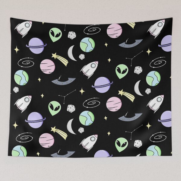 Item preview, Space Aesthetic (Black) designed and sold by genanne-art.