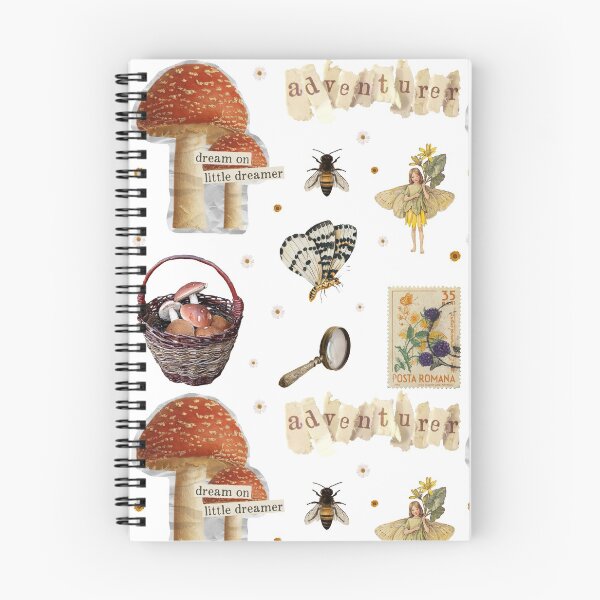 Item preview, Cottage Core Forest Adventure Sticker Pack and Print  designed and sold by Pinkmagenta.