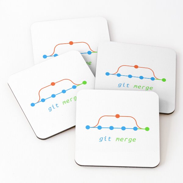 Item preview, Git Merge Command designed and sold by Mechashadow.