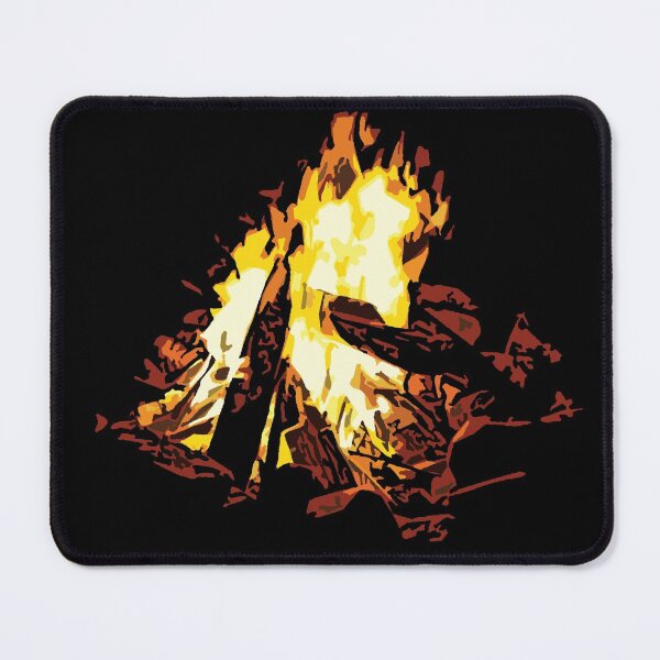 Item preview, Camping Campfire Burning Wood designed and sold by LucentJourneys.