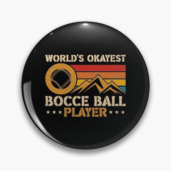 Item preview, Bocce Ball World's Okayest Bocce Ball Player designed and sold by Motiv-Creator.