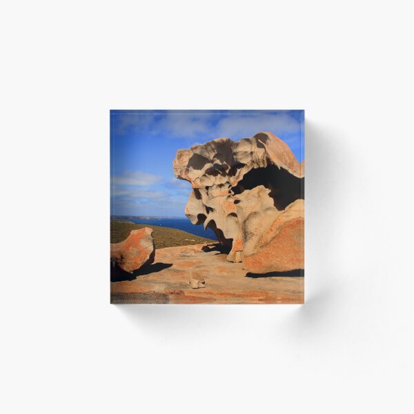 Dali Landscape Acrylic Block