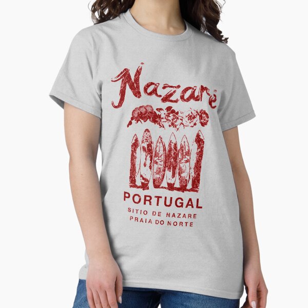 Aperçu de l'œuvre Nazaré Portugal Surf créée et vendue par IronEcho.