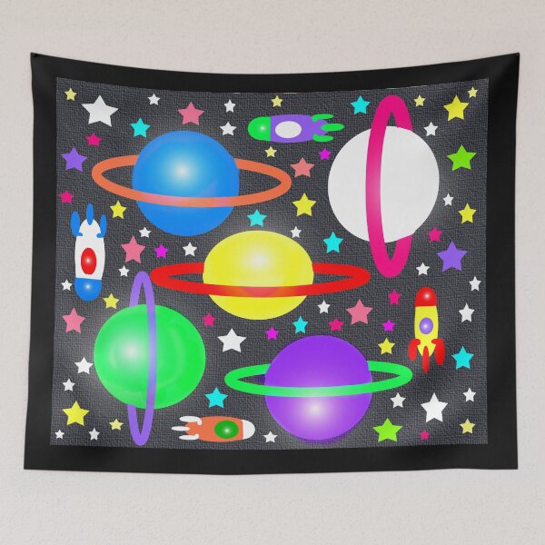 Item preview, Space pattern  designed and sold by Shirley cute art .