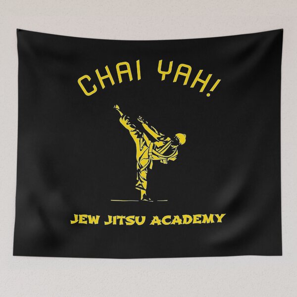 Item preview, Chai Yah Jew Jitsu Academy Funny Jewish Martial Arts Karate  designed and sold by Muaythai1x3ac.