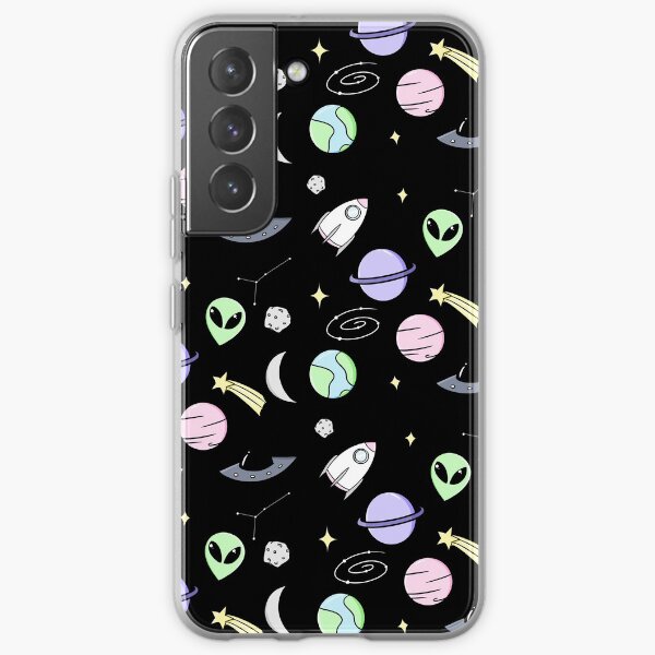 Space Aesthetic (Black) Samsung Galaxy Soft Case