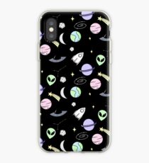 Space Aesthetic (Black) iPhone Case
