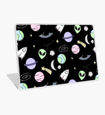 Space Aesthetic (Black) Laptop Skin