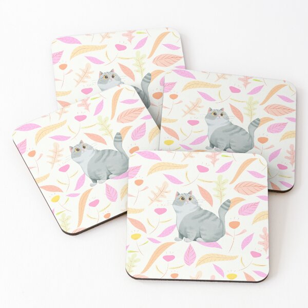Item preview,  Cat loves botanical designed and sold by The-Fancy-Space.