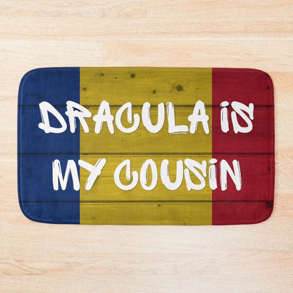 Item preview, Dracula is My Cousin (Romanian) designed and sold by andmarstan.