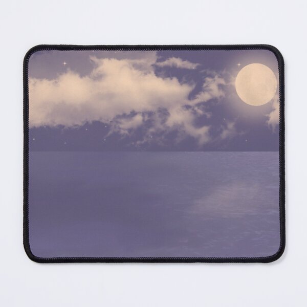 Item preview, Moon over ocean designed and sold by moonlitcharlie.