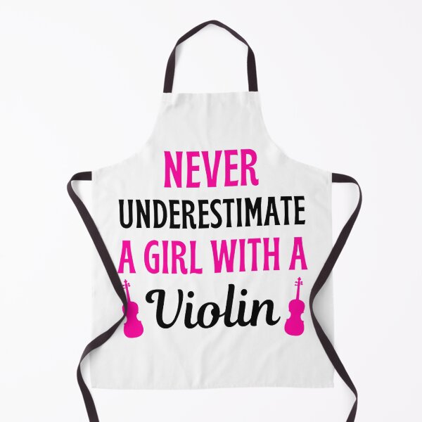 Item preview, Never Underestimate A Girl With A Violin - For Violin And Guita lovers designed and sold by chetan786.