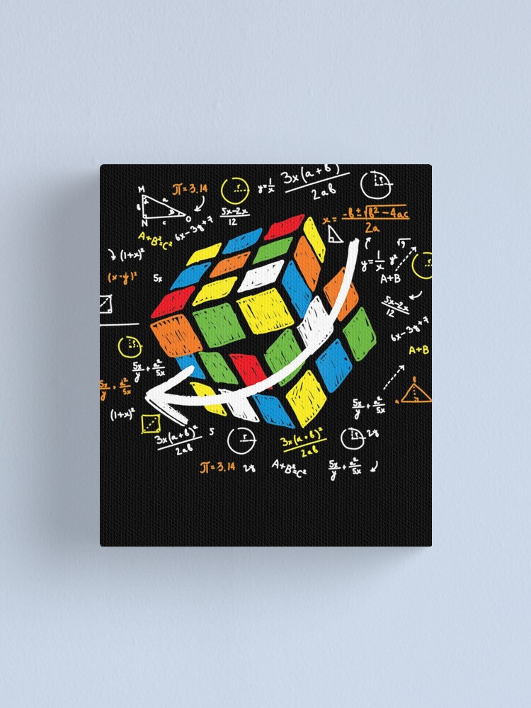 Cool Math Rubik Rubix Rubics Player Cube Math Lovers Manga Larga 