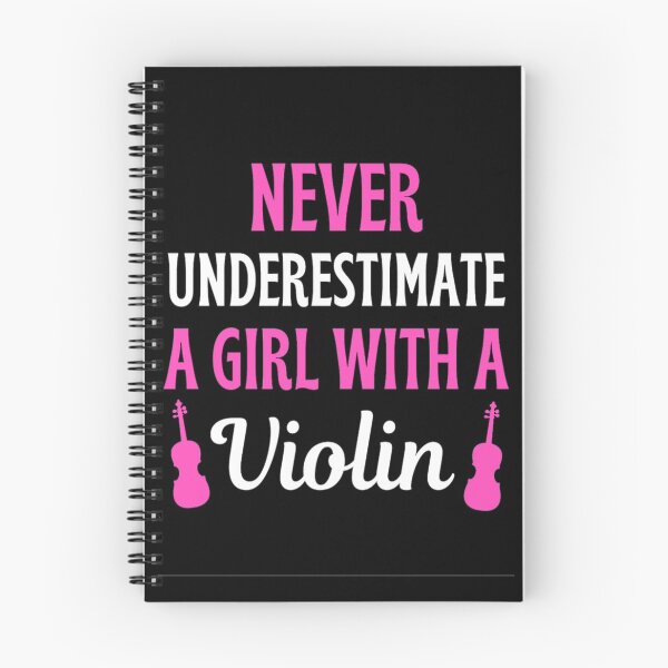 Item preview,  Never Underestimate A Girl With A Violin - For Violin And Guita lovers designed and sold by chetan786.