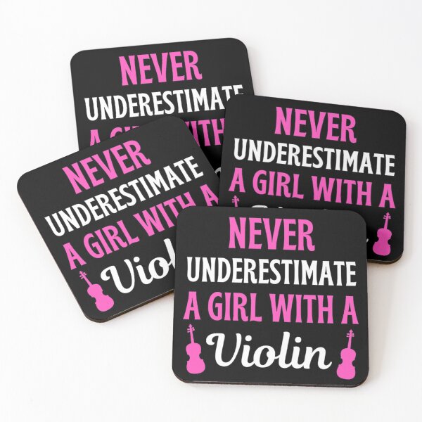Item preview,  Nunca subestimes a una chica con un violín: para los amantes del violín y la guita designed and sold by chetan786.