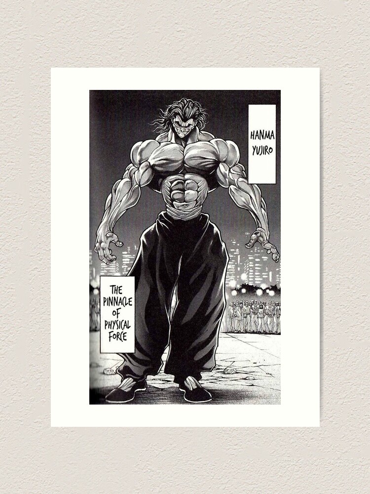 Baki - Baki Hanma and Yujiro Hanma  Poster by Kazoumo