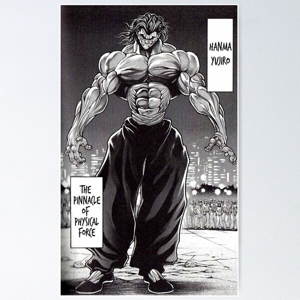 Baki and Yujiro Poster for Sale by BRSRK