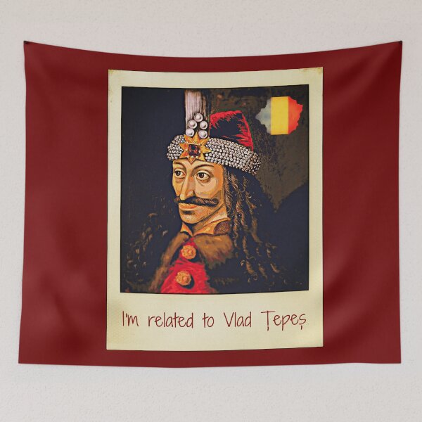 Item preview, I'm Related to Vlad Tepes (Romanian) designed and sold by andmarstan.