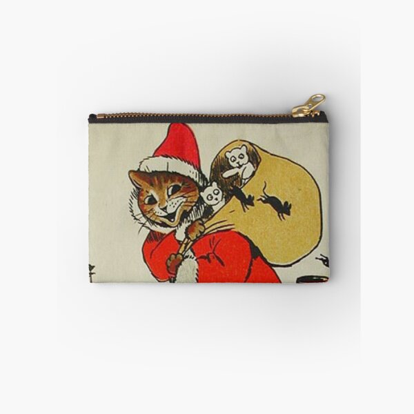 Artikelvorschau, Lustige Santa Weihnachtskatze - Louis Wain Cats entworfen und verkauft von DigitalEffects.