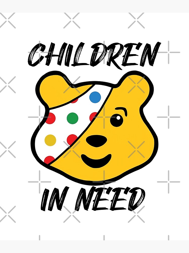 "Pudsey Bear" Poster for Sale by XrayVisions33 Redbubble