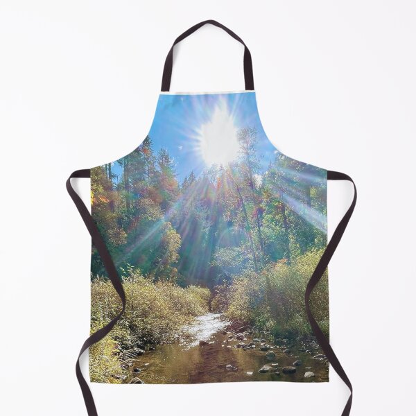 Item preview, Sunshine Light Rocks Stream Gods Creation Nature Trees designed and sold by CreationViewArt.