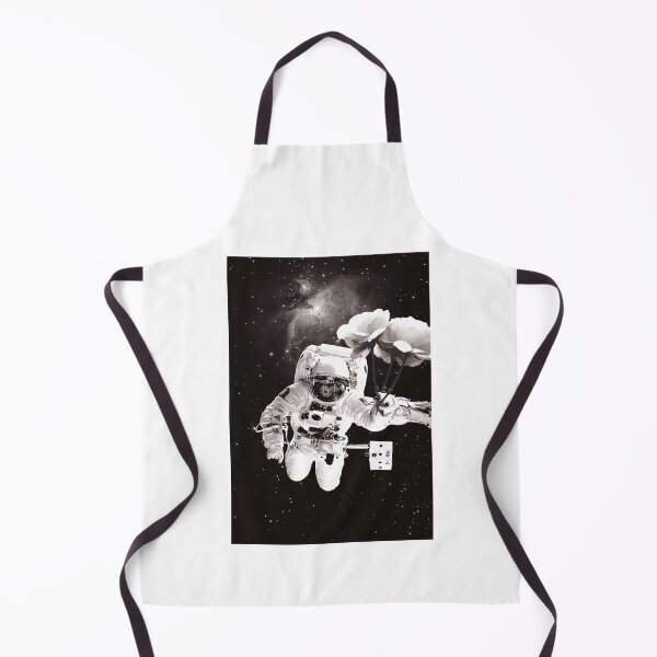 Item preview, Astronaut in Love in Grayscale designed and sold by CanopyCollage.