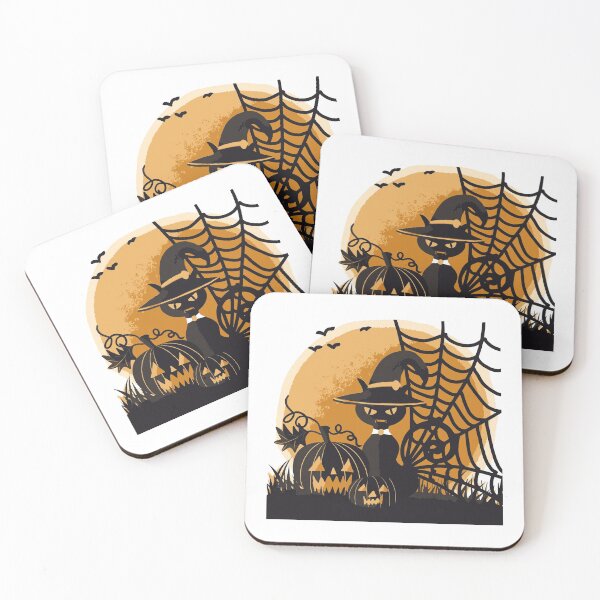 Item preview, Halloween cat designed and sold by Joel-QO.