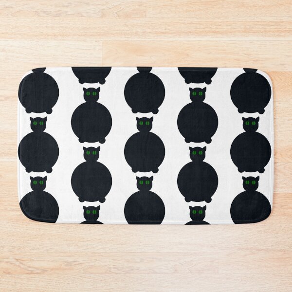 Item preview, Fat Black Cat designed and sold by bonmots.