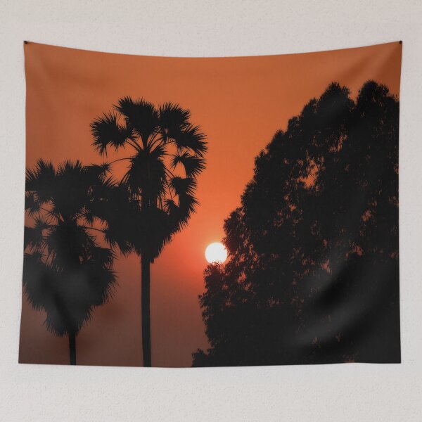 Item preview, Thai Palm Tree Sunset designed and sold by Huskyyy Designs.