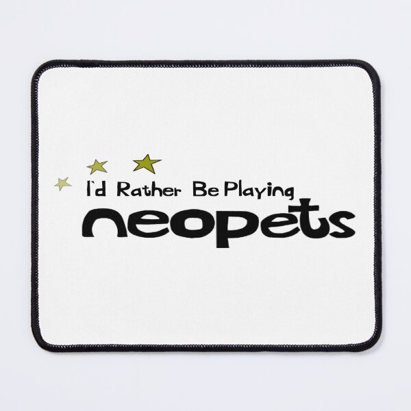 Item preview, I'd Rather Be Playing Neopets designed and sold by Its Just Quince.