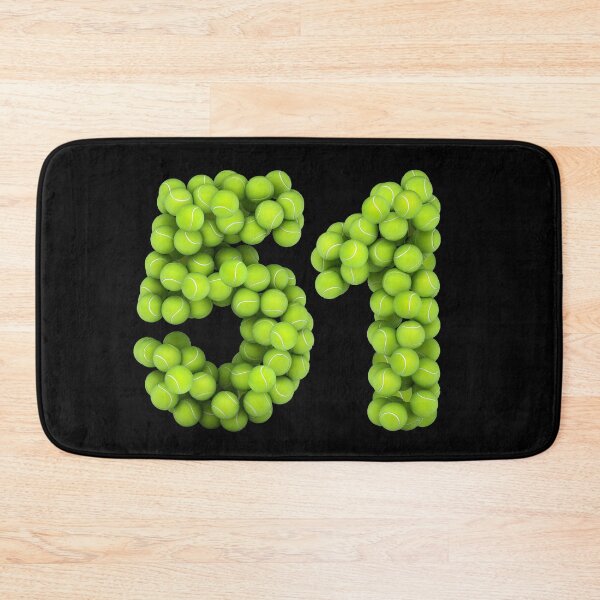 Item preview, Tennis Player Number 51 - Tennis Sports fifty-one Game Set Match 51 designed and sold by elhefe.