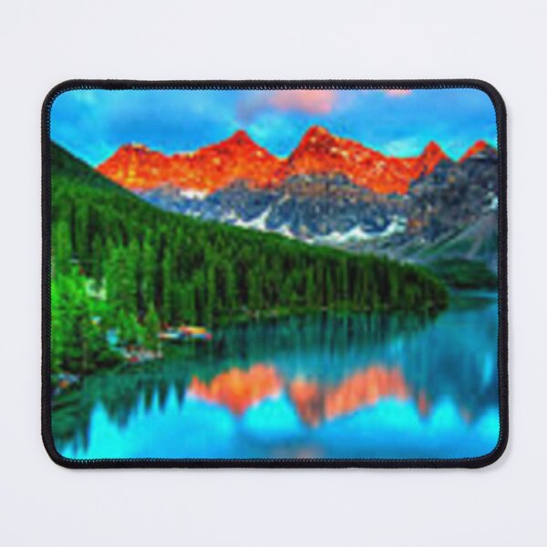 Item preview, Picturesque Mountain Lake Scenery Print On Gifts, Art, Home Decor and Apparel.: designed and sold by lduke47.