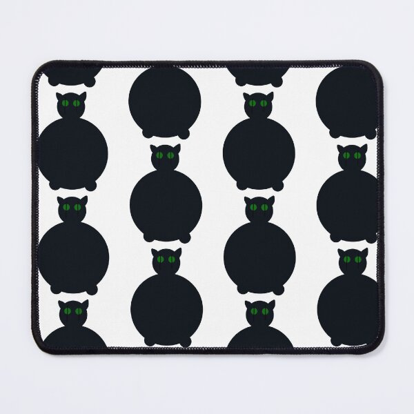 Item preview, Fat Black Cat designed and sold by bonmots.