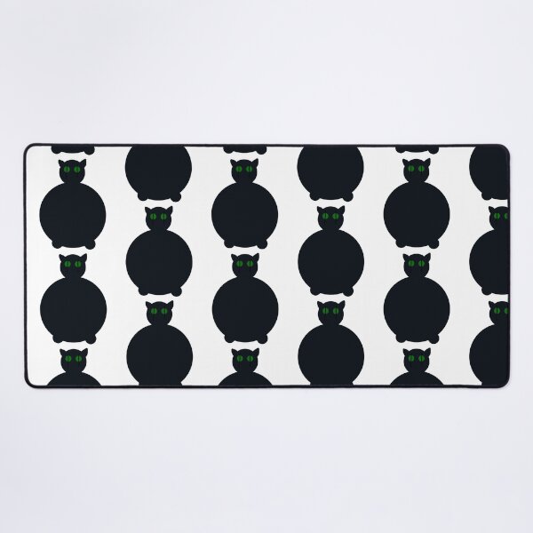 Item preview, Fat Black Cat designed and sold by bonmots.